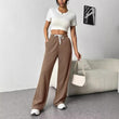 Women's High-Waist Wide Leg Track Pants – Loose Fit Drawstring Casual Trousers Pants & Capris mpncm1-10.myshopify.com womens-high-waist-wide-leg-track-pants-loose-fit Fittyluxe