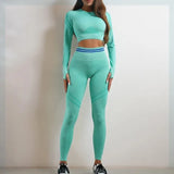  Seamless Women’s Sports Set – Long Sleeve Fitness Crop Top & High-Waist Booty Yoga Leggings | Workout & Activewear Outfit Yoga Outfit mpncm1-10.myshopify.com workout-activewear-outfit Fittyluxe